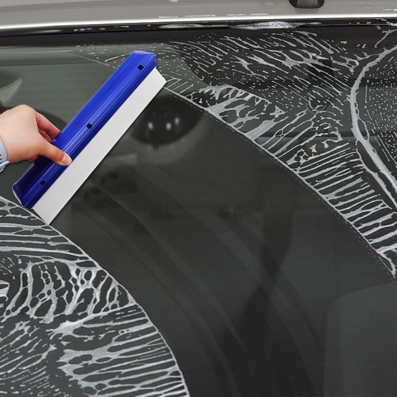 TBoxBo 2pack 12.2 Inch Car Drying Squeegee Water Blade Professional Automotive Wiper Car Squeegee Water Blade Squeegee Silicone Auto Car Dryer, Upgrade 3-Layer Sink for Car Squeegee Water Blades for Cars - Image 3